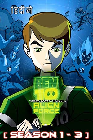 Download  Ben 10: Alien Force (Season 1 – 3) Dual Audio [Hindi - English] Complete Web Series Esubs 720p [150MB]