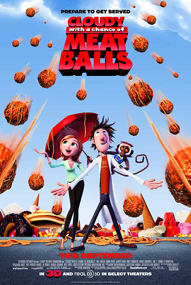 Download  Cloudy with a Chance of Meatballs (2009) Dual Audio {Hindi-English} 480p [270MB] | 720p [800MB] | 1080p [2.7GB]