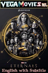 Download Eternals (2021) Multi Audio (Hindi + Bengali + Tamil + Telugu) Full Movie WeB-DL