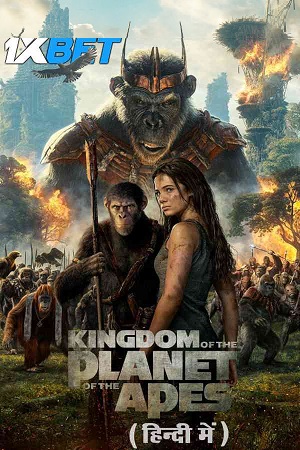 Download Kingdom of the Planet of the Apes (2024) HDCAM Hindi Dubbed (Cam Recorded Audio) Full-Movie