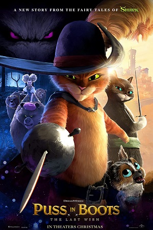 Download  Puss in Boots: The Last Wish (2022) AMZN WEB-DL {English With Subtitles} Full Movie 480p [500MB] | 720p [1.2GB] | 1080p [3GB]