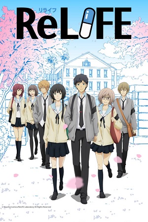 Download  ReLIFE (Season 1) Complete Multi Audio [Hindi-English-Japanese] Anime Series 480p | 720p | 1080p WEB-DL