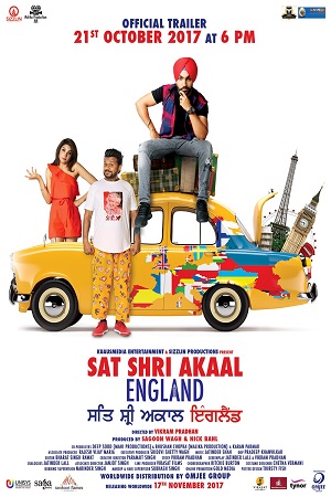  Sat Shri Akaal England (2017) Punjabi Full Movie 720p [650MB] HEVC HDRip