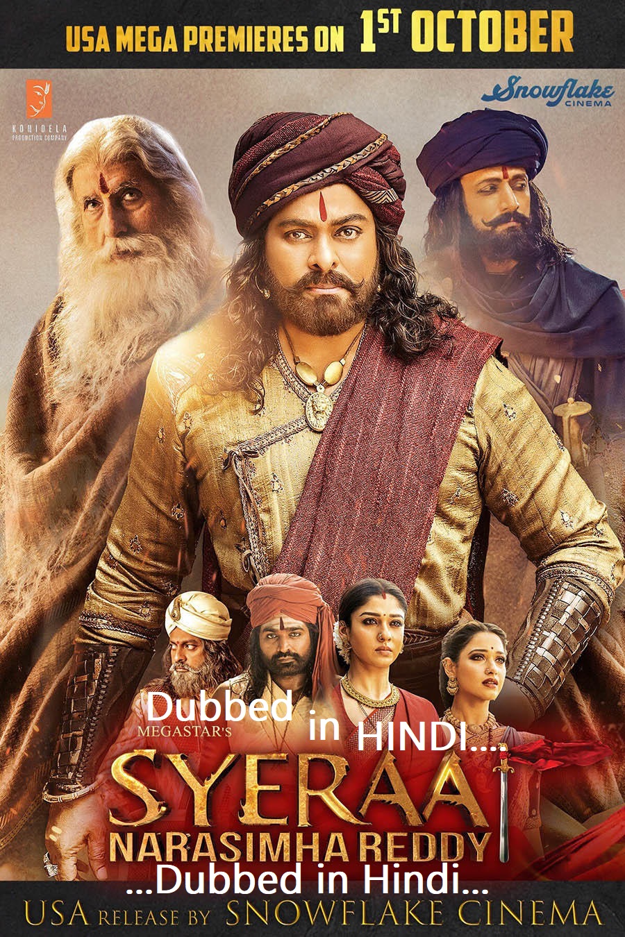 Download Sye Raa Narasimha Reddy (2019) Hindi Dubbed BluRay