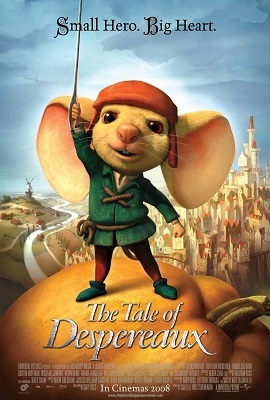 Download  The Tale of Despereaux (2008) Dual Audio {Hindi-English} 480p [350MB] | 720p [800MB]