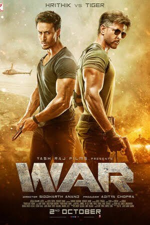  War (2019) Hindi Full Movie 480p [400MB] | 720p [1.3GB] | 1080p [4.4GB] | 2160p [14GB]