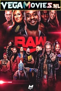  WWE Monday Night Raw 10th January (2022) English Full WWE Show 480p [550MB] | 720p [1GB] HDRip