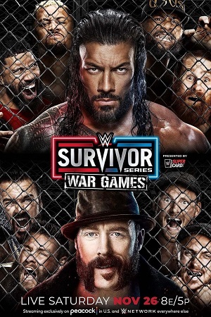 Download  WWE Survivor Series WarGames (2022) English Full WWE Special Show 480p [500MB] | 720p [1.6GB]