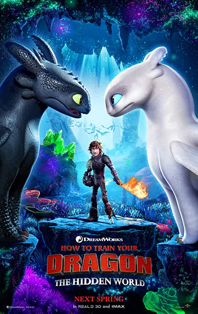 Download  How to Train Your Dragon 3 (2019) Dual Audio {Hindi-English} 480p [350MB] | 720p [1GB]