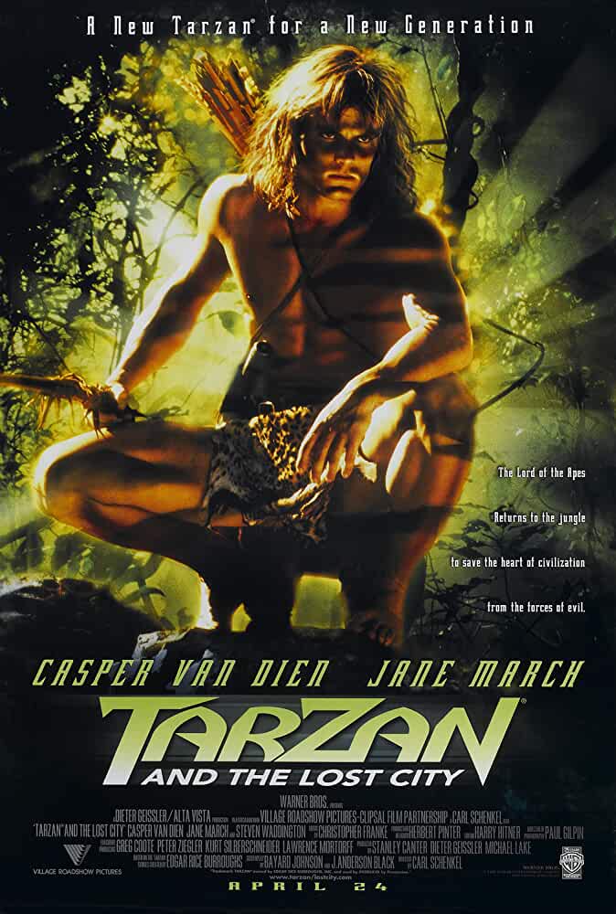 Download Tarzan and the Lost City (1998) Dual Audio Hindi Movie BluRay